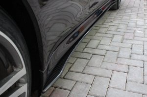 Porsche Panamera Side Skirt Set - Carbon Fiber Porsche Panamera Side Skirt Set - Carbon Fiber